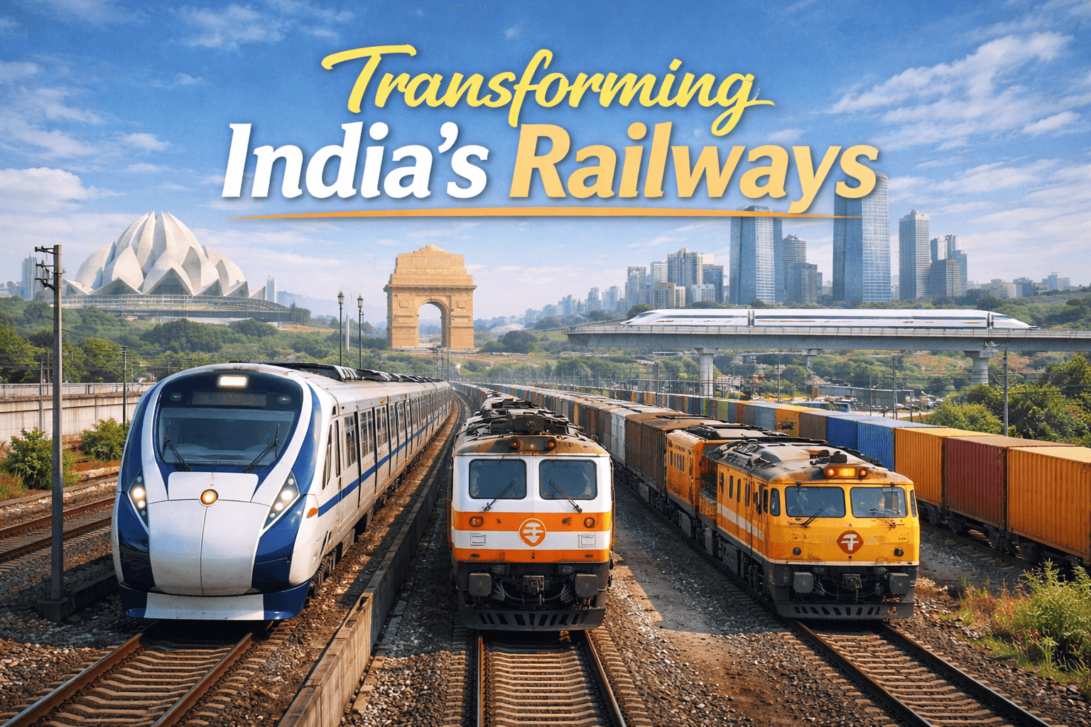 India’s Rail Revolution: The Gap Between Infrastructure Glory and Ground Reality